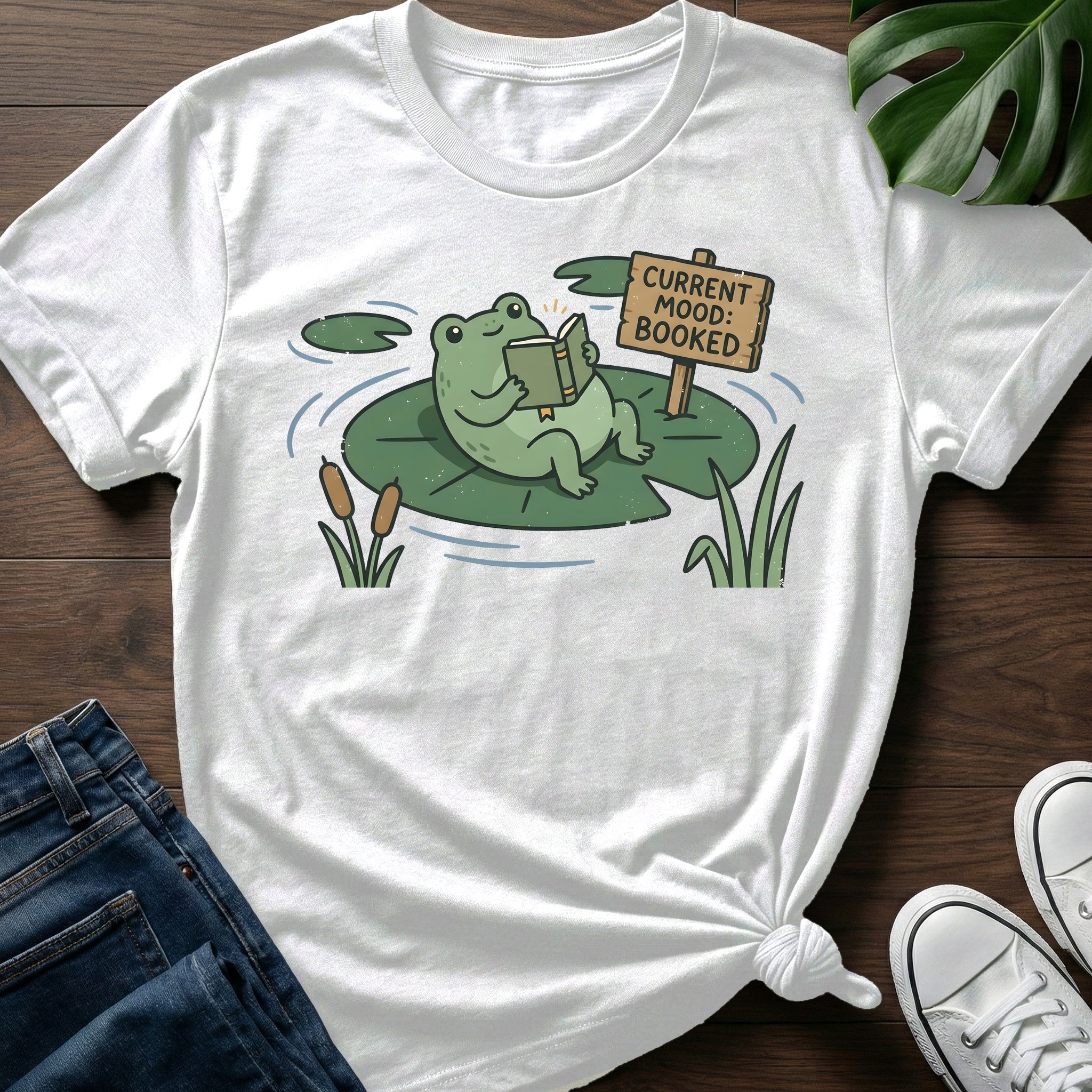 Current Mood Booked T-Shirt