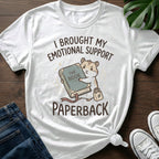 Emotional Support Book T-Shirt