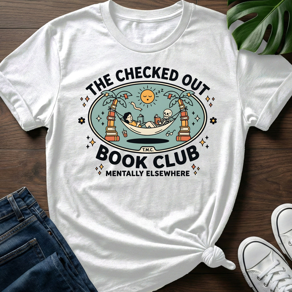 Checked Out Book Club T-Shirt