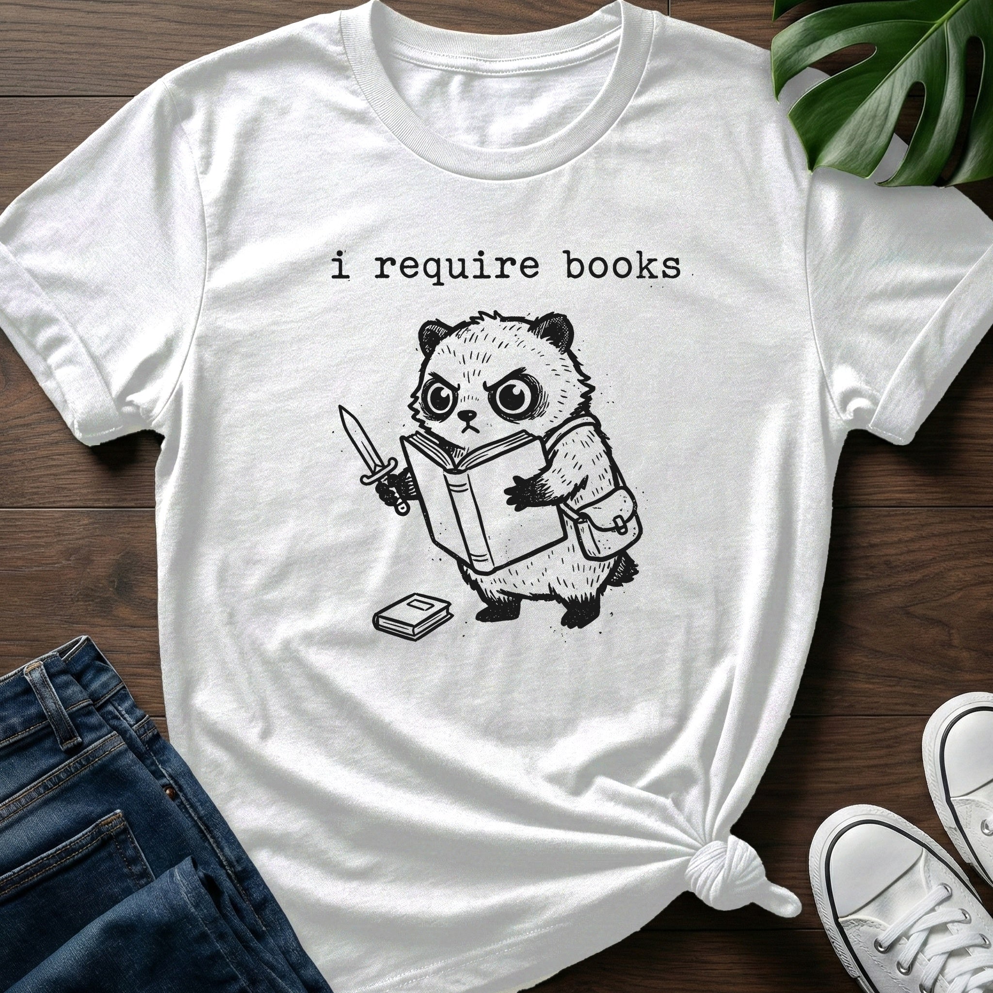 I Require Books T-Shirt