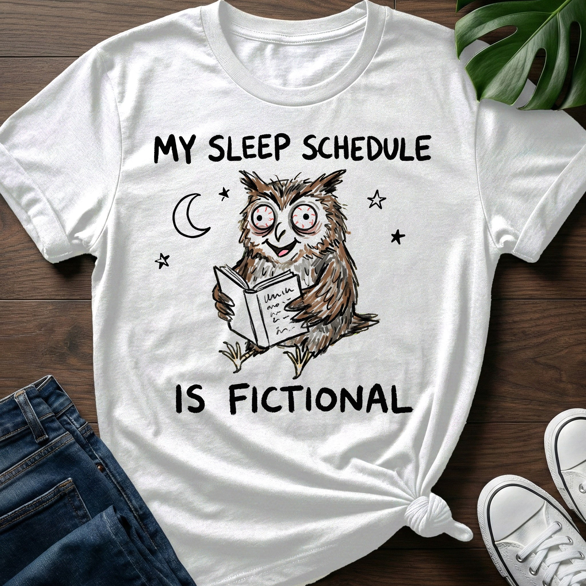 Fictional Sleep Schedule T-Shirt